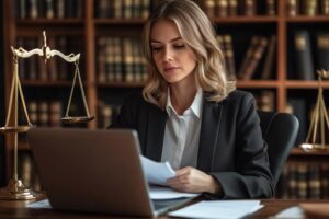 professional-female-lawyer-reviewing-legal-documents-law-office-with-scales-justice-busine